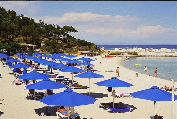 Makriamos beach on Thassos