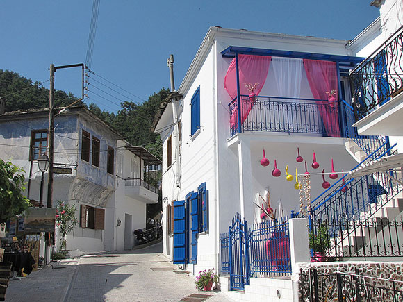 Panagia village on Thassos