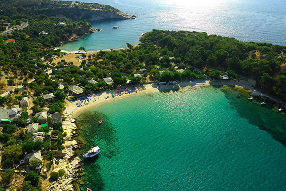 Beach of aliki