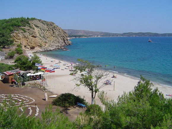 Beach Metalia Thassos