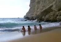 Beach for nudists