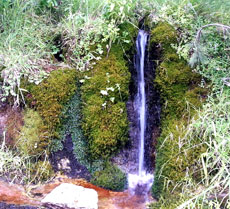 Waterfall on the way to Ipsario